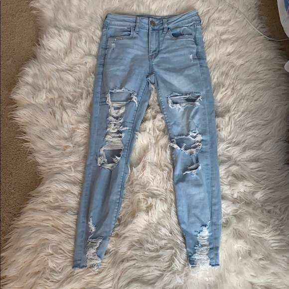 American Eagle Outfitters Denim - DISTRESSED JEAN